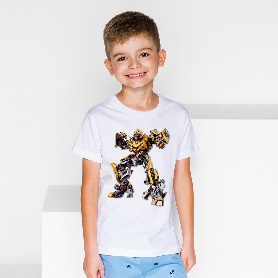 חולצות טי מעוצבות ילדים / מבוגרים - דגם 4 רובוטריק