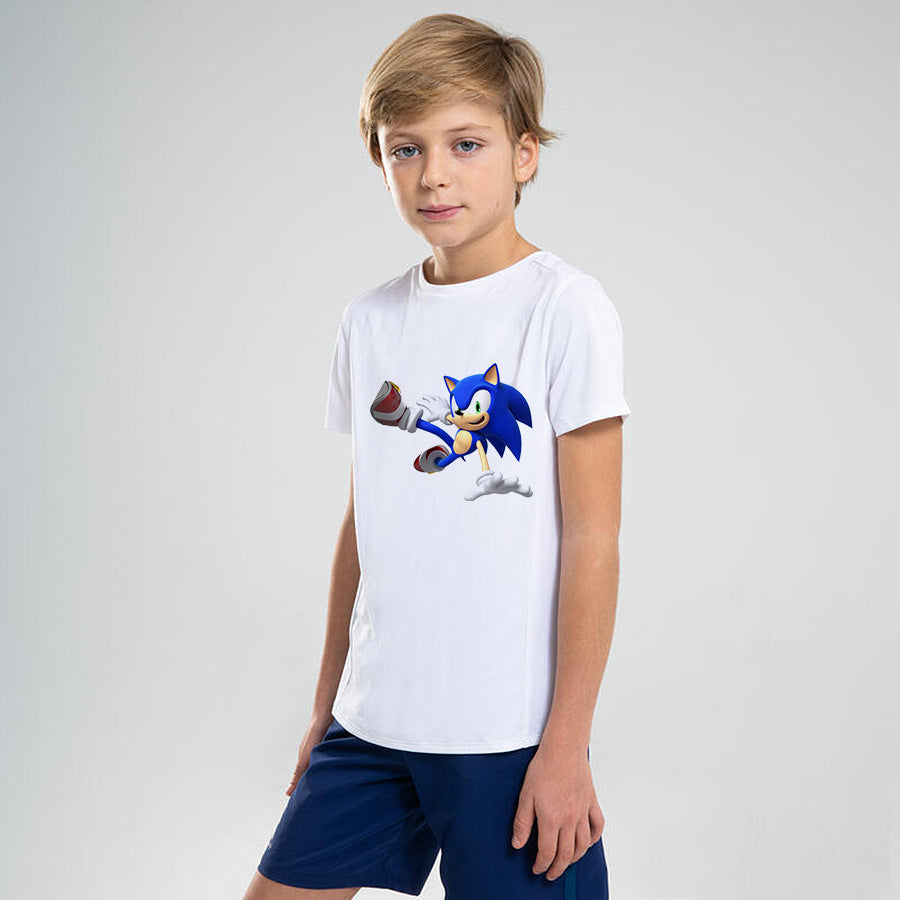 חולצות טי מעוצבת ילדים / מבוגרים - דגם 2 סוניק