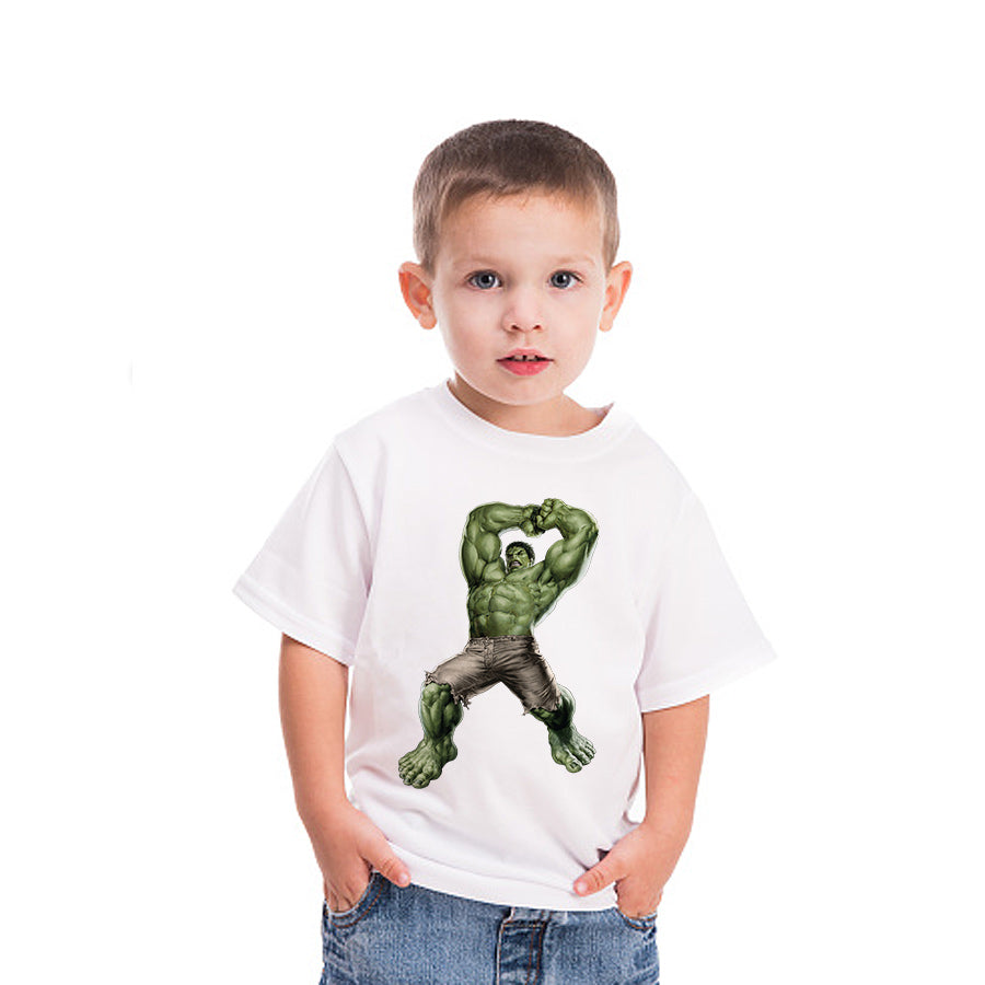 חולצת טי מעוצבת ילדים / מבוגרים - הענק הירוק