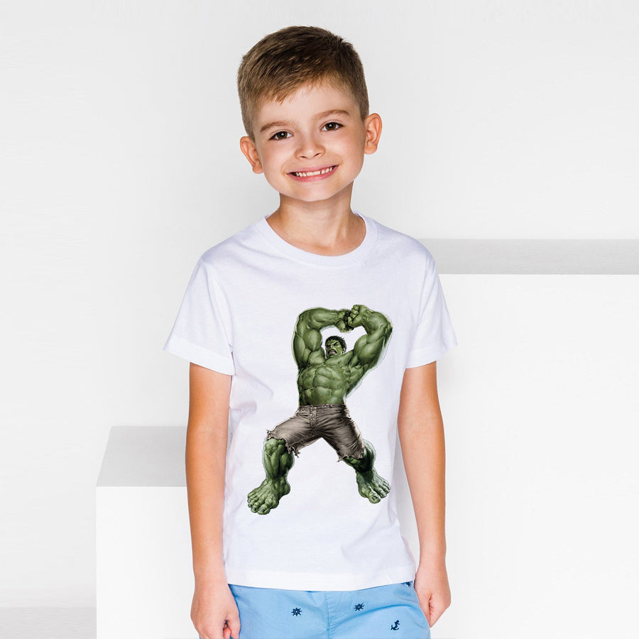 חולצת טי מעוצבת ילדים / מבוגרים - הענק הירוק