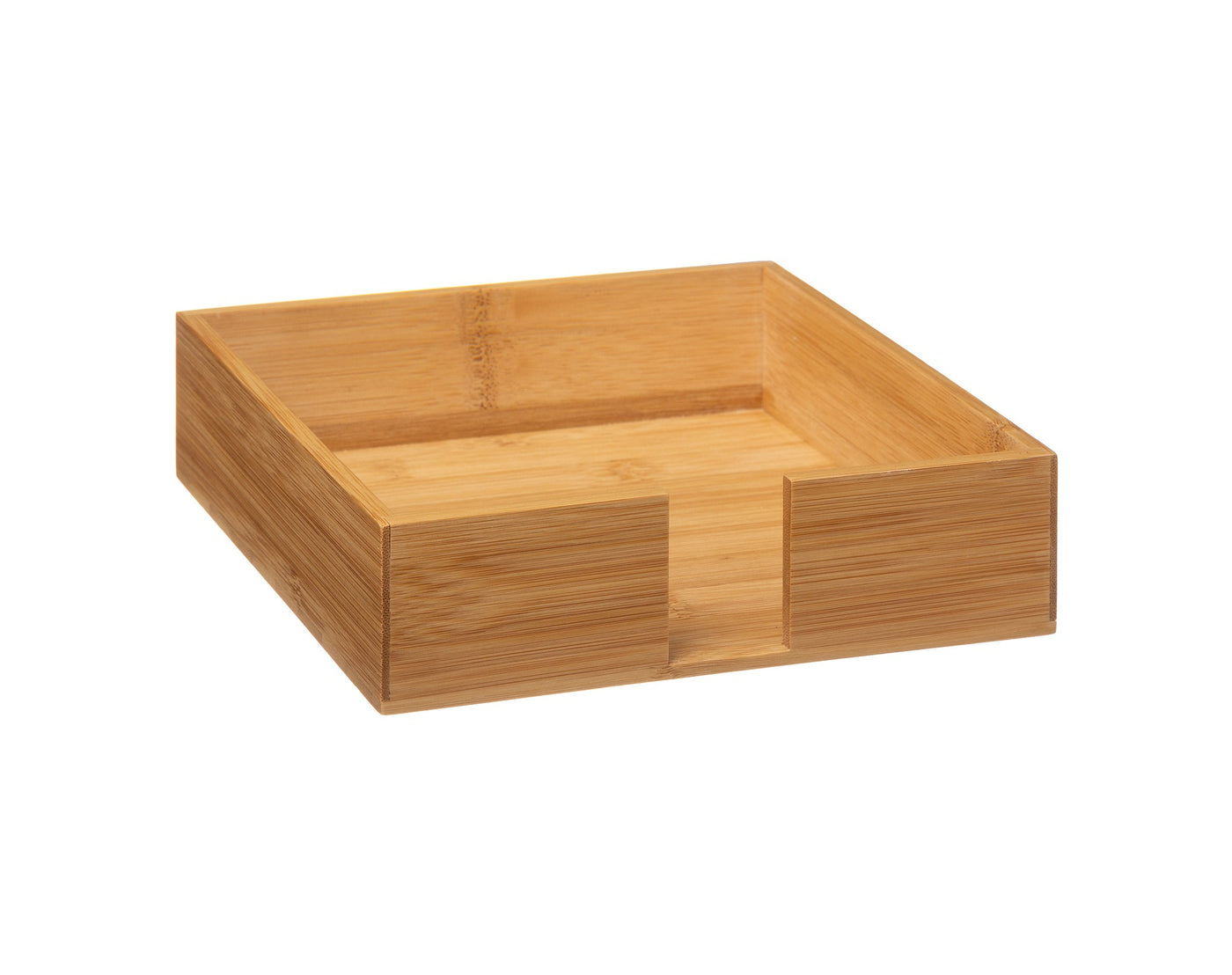 קופסת מפיות מעץ במבוק - 167774