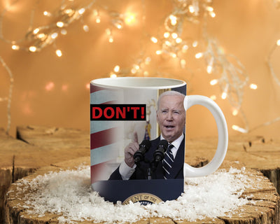 ספל קפה מעוצב "DON'T!"