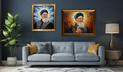 להכניס את ברכת גדולי הדור ללב הבית: סדרת ציורי קנבס יוקרתיים במחיר מיוחד!