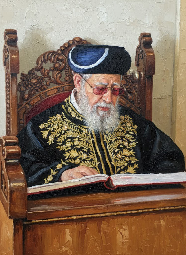 להכניס את ברכת גדולי הדור ללב הבית: סדרת ציורי קנבס יוקרתיים במחיר מיוחד!