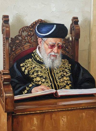 להכניס את ברכת גדולי הדור ללב הבית: סדרת ציורי קנבס יוקרתיים במחיר מיוחד!