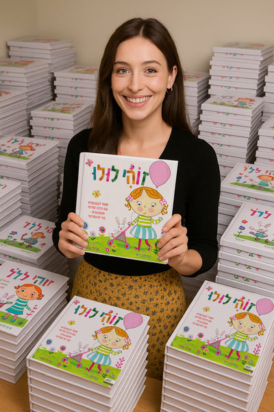 סדרת ספרי לולו: ספרי תלת מימד עם חלונות נפתחים- דפי קרטון