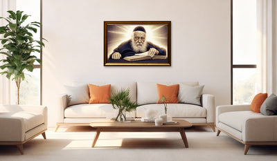 להכניס את ברכת גדולי הדור ללב הבית: סדרת ציורי קנבס יוקרתיים במחיר מיוחד!