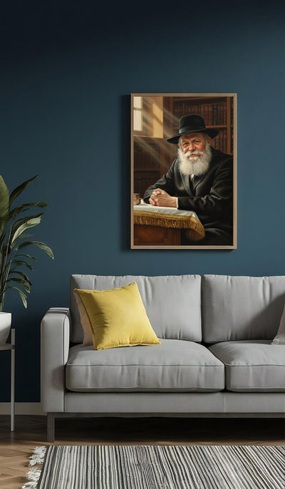 להכניס את ברכת גדולי הדור ללב הבית: סדרת ציורי קנבס יוקרתיים במחיר מיוחד!