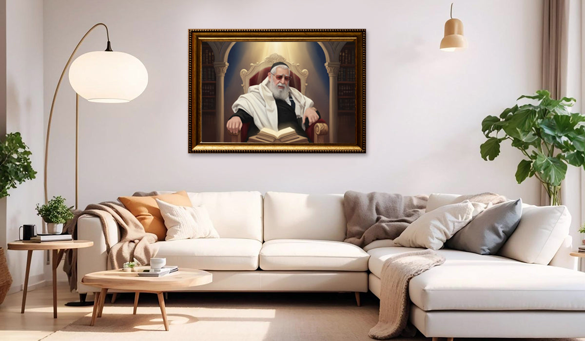 להכניס את ברכת גדולי הדור ללב הבית: סדרת ציורי קנבס יוקרתיים במחיר מיוחד!