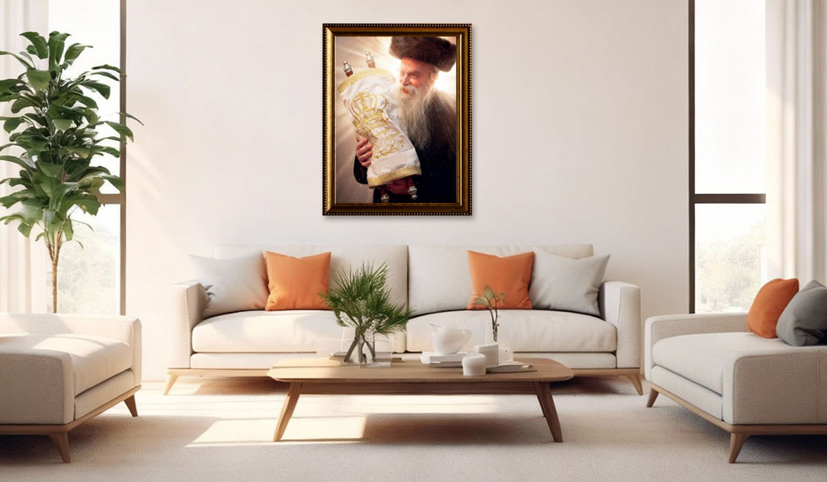 להכניס את ברכת גדולי הדור ללב הבית: סדרת ציורי קנבס יוקרתיים במחיר מיוחד!