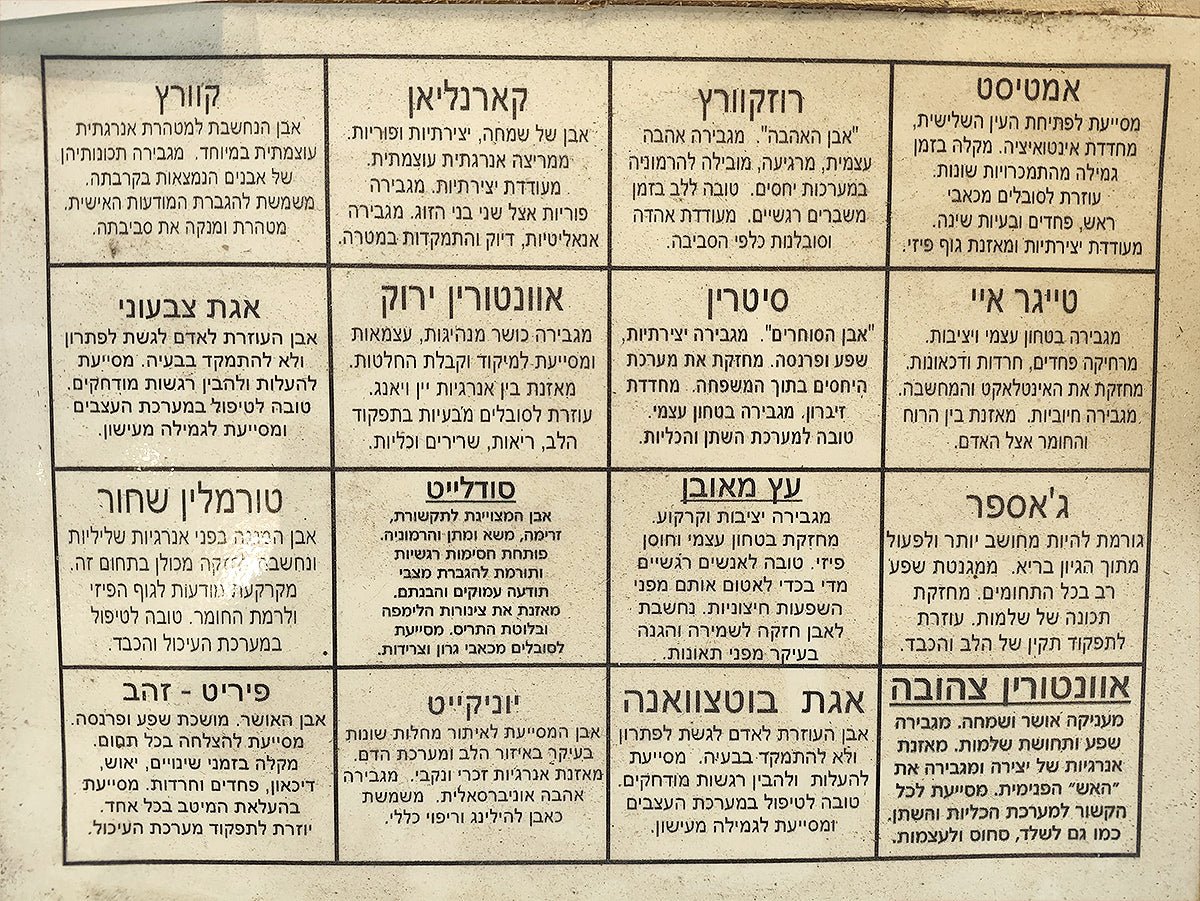 אוסף אבנים מקוריות - אנרגיה טבעית לחיים - אבני סגולות 1 ב - ₪20 | 3 ב - ₪49 - Baby Coupon