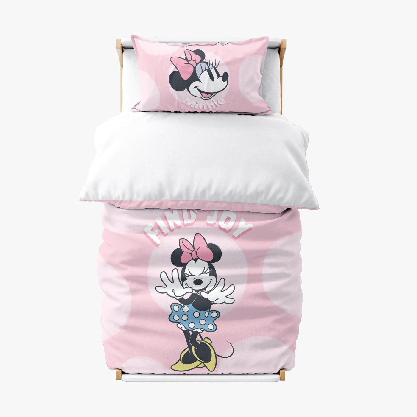 סט מצעים למיטת מעבר 100% כותנה דגם מיני JOY - Baby Coupon