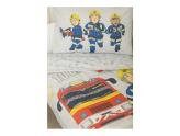 סט מצעים למיטת מעבר דגם FIREMAN SAM - Baby Coupon
