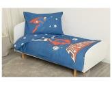 סט מצעים למיטת מעבר דגם SUPERMAN - Baby Coupon