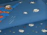 סט מצעים למיטת מעבר דגם SUPERMAN - Baby Coupon