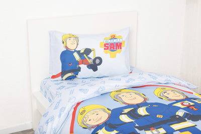 סט מצעים מיטה וחצי 100% כותנה דגם FIREMAN SAM - Baby Coupon
