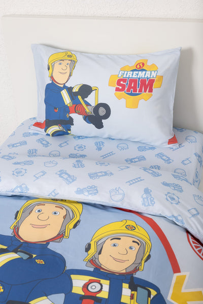 סט מצעים מיטה וחצי 100% כותנה דגם FIREMAN SAM - Baby Coupon