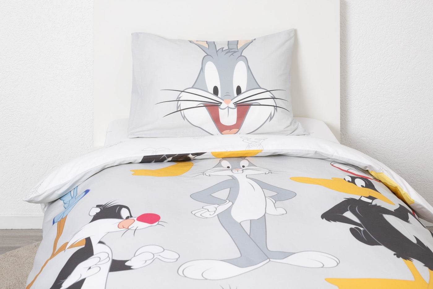סט מצעים מיטה וחצי 100% כותנה דגם LOONEY TUNES - Baby Coupon