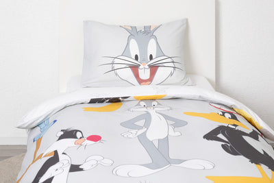 סט מצעים מיטה וחצי 100% כותנה דגם LOONEY TUNES - Baby Coupon