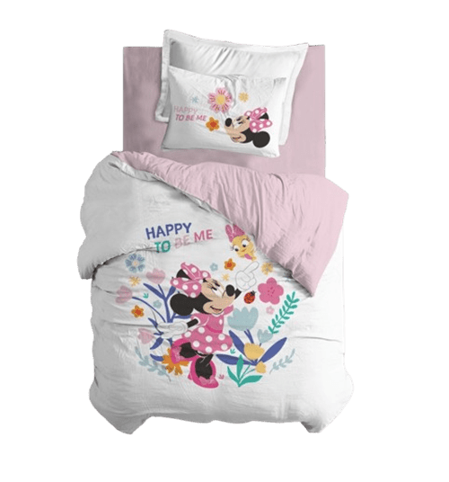 סט מצעים מיטה וחצי 100% כותנה דגם מיני גארדן - Baby Coupon