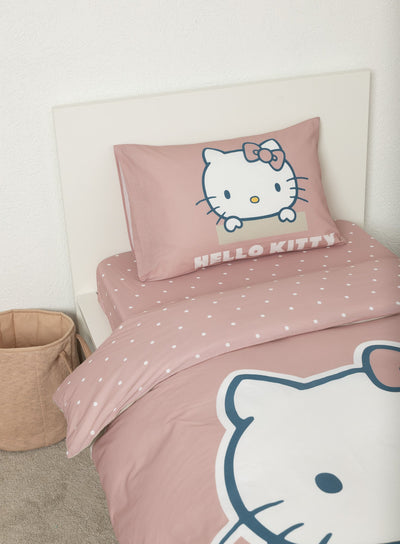 סט מצעים מיטה וחצי דגם HELLO KITTY - Baby Coupon