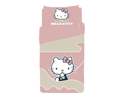 סט מצעים מיטה וחצי דגם HELLO KITTY - Baby Coupon