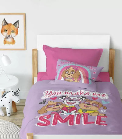 סט מצעים מיטה וחצי דגם Paw Patrol Smile - Baby Coupon