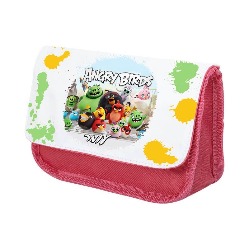 סט מוצרים עם שם הילד/ה בעיצוב אנגרי בירדס - Baby Coupon