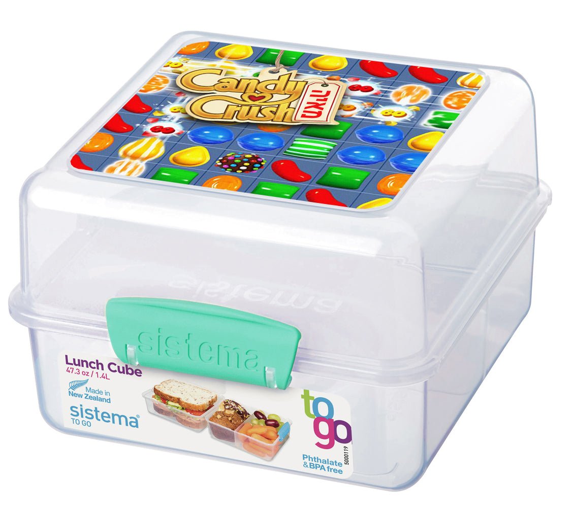 סט מוצרים עם שם הילד/ה בעיצוב קנדי קראש Candy Crush - Baby Coupon