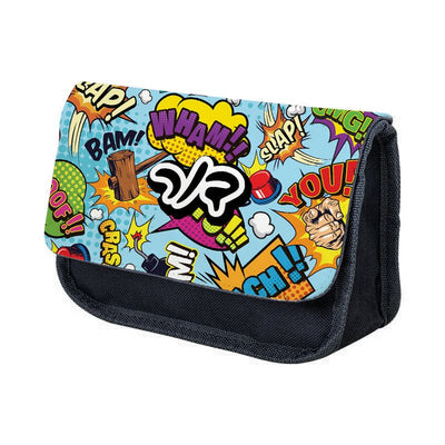 סט מוצרים עם שם הילד/ה בעיצוב קומיקס צבעוני - Baby Coupon
