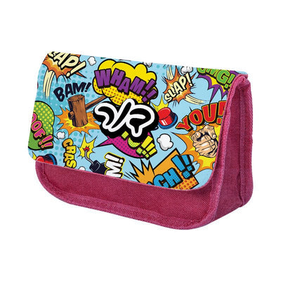 סט מוצרים עם שם הילד/ה בעיצוב קומיקס צבעוני - Baby Coupon