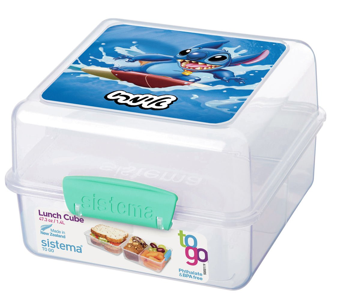 סט מוצרים עם שם הילד/ה בעיצוב סטיץ' - Baby Coupon