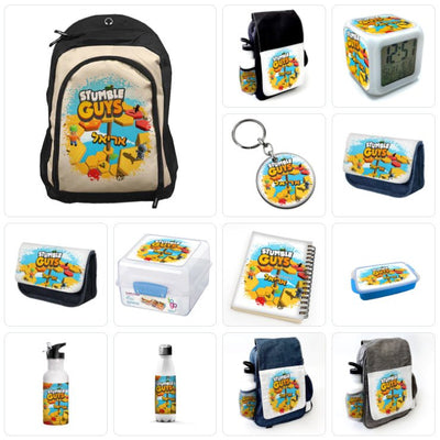 סט מוצרים עם שם הילד/ה בעיצוב סטמבל גייז , Stumble Guys - Baby Coupon