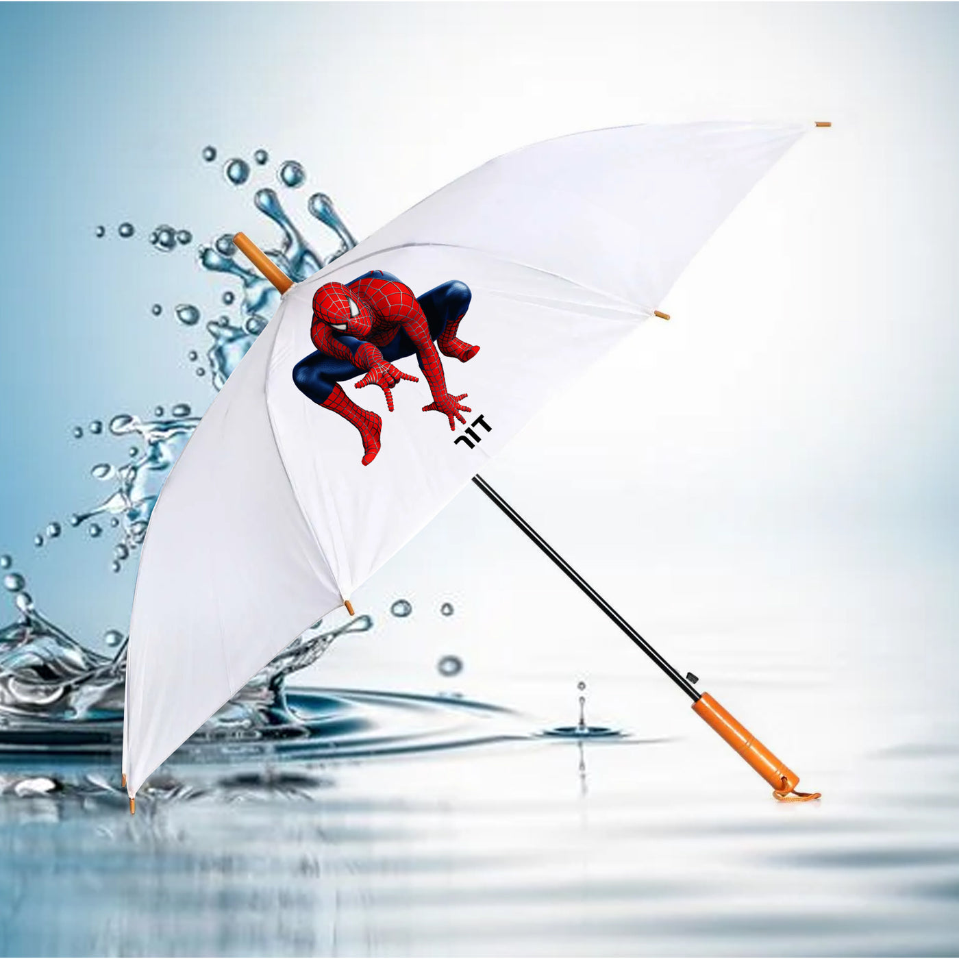 מטרייה מעוצבת עם שם אישי- ספיידרמן 2