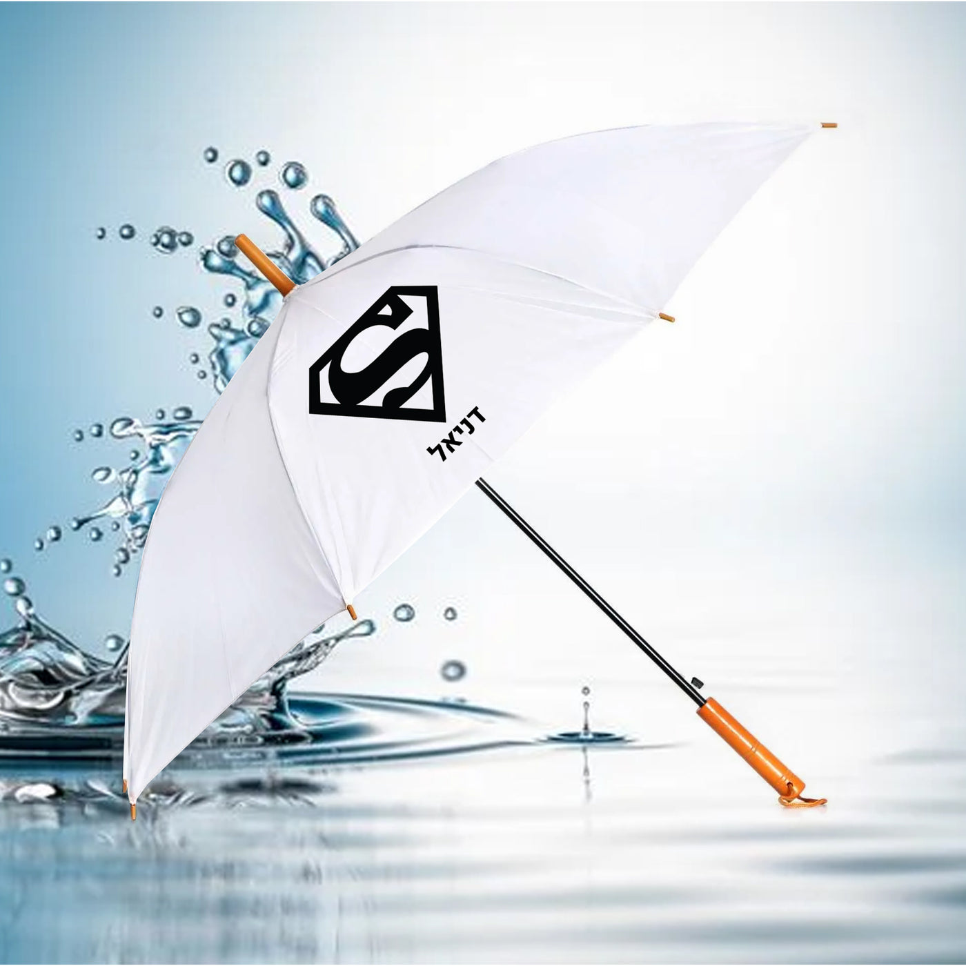 מטרייה מעוצבת עם שם אישי