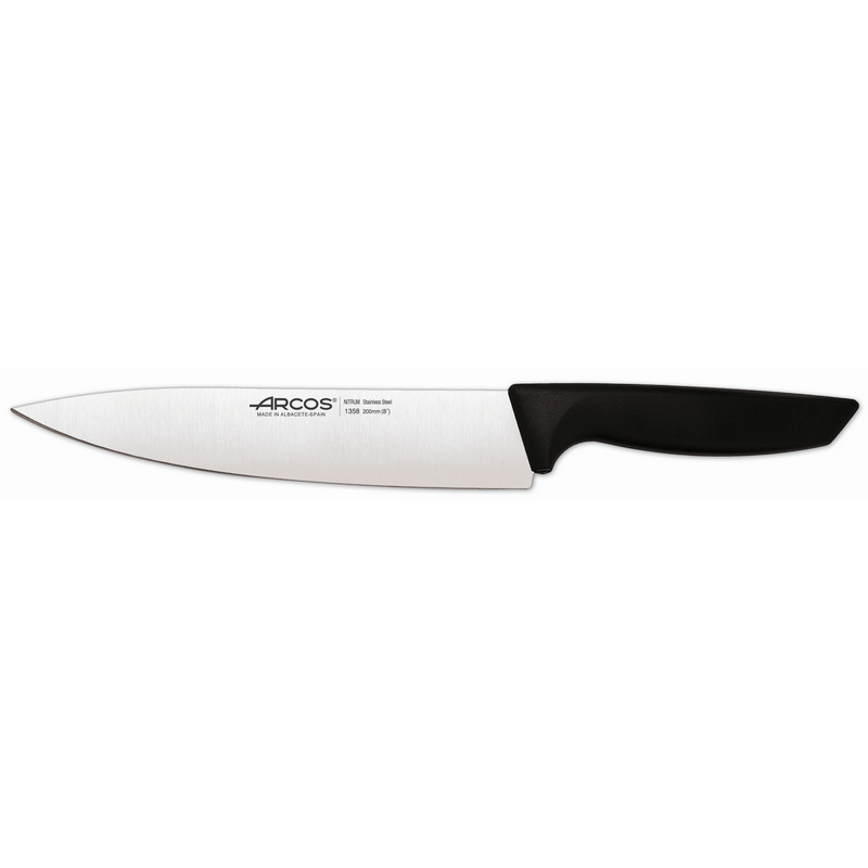 סכין באורך 20 ס”מ בצבע שחור סדרת NIZA