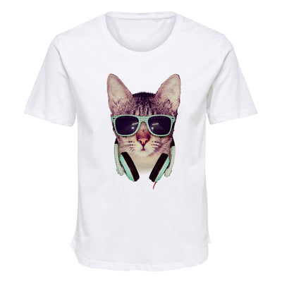 חולצת טי מעוצבת ילדים / מבוגרים - חתול