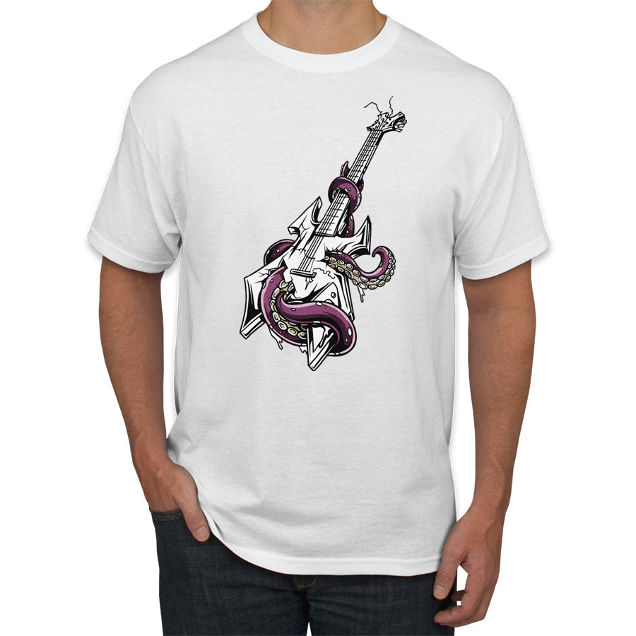 חולצת טי מעוצבת ילדים / מבוגרים - גיטרה רוק