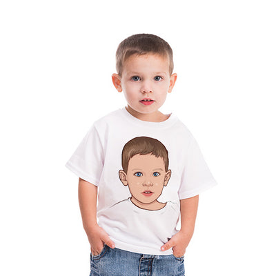 חולצות טי מעוצבת ילדים / מבוגרים - עם איור אישי