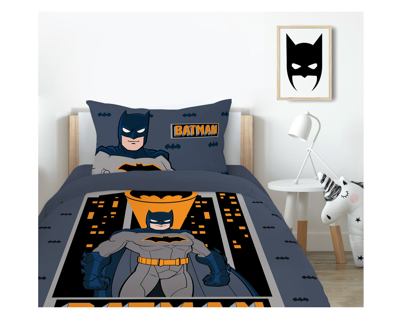 סט מצעים מיטה וחצי דגם באטמן