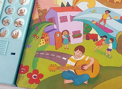 עוזי חיטמן- "שירי ילדות" ספר מנגן