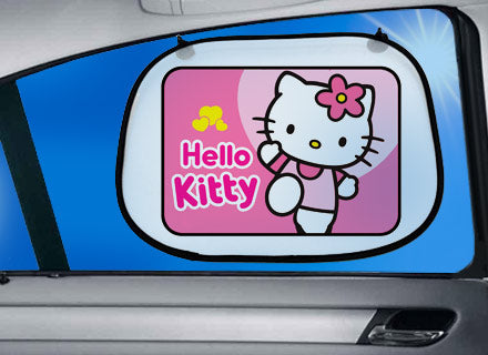 זוג צלונים לרכב דגם הלו קיטי