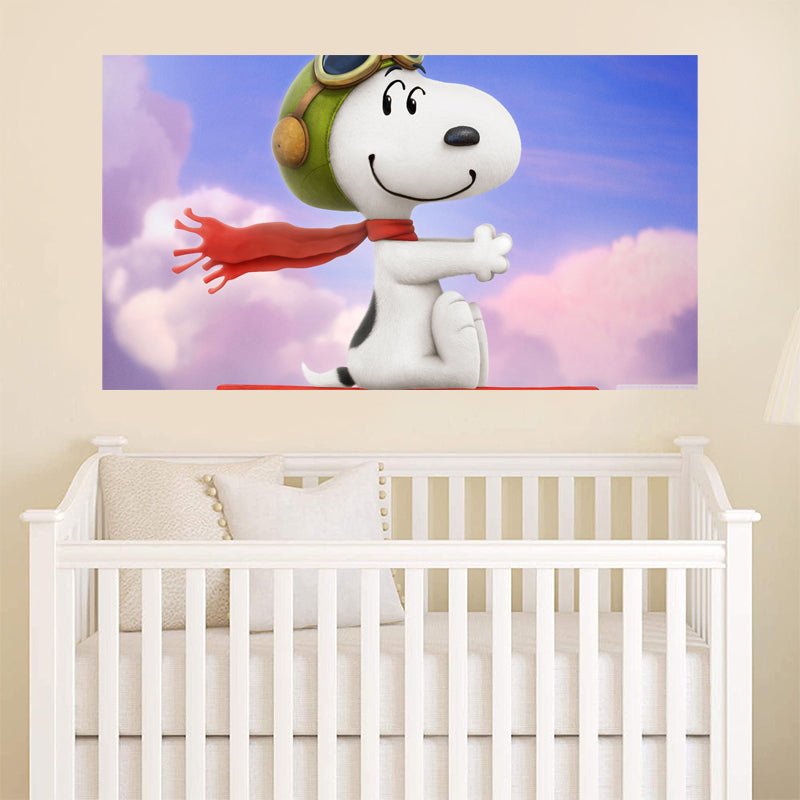 מדבקות קיר גדולות דגם סנופי - Baby Coupon
