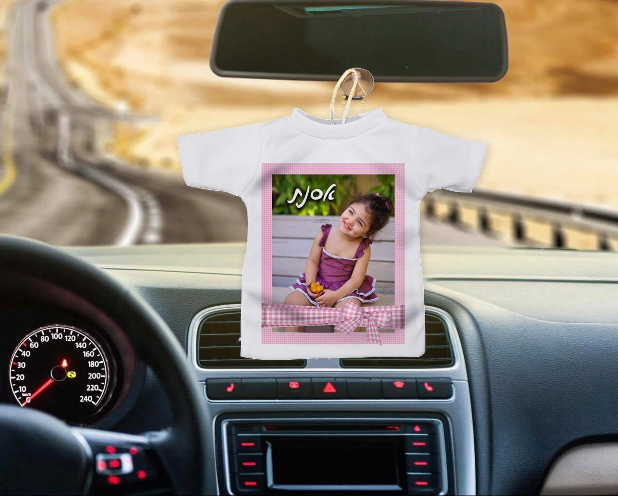 מיני חולצה לרכב עם תמונה ומשפט בעיצובים מיוחדים ומקוריים - Baby Coupon