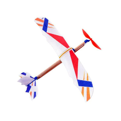 מטוס מדהים להרכבה עם מנוע גומיה במיוחד לילדים! - Baby Coupon