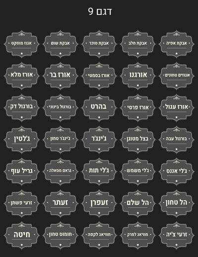 סט 100 מדבקות תבלינים מפוארות להדבקה על צנצנות מזון ותבלינים עמידות במים וסבון - Baby Coupon