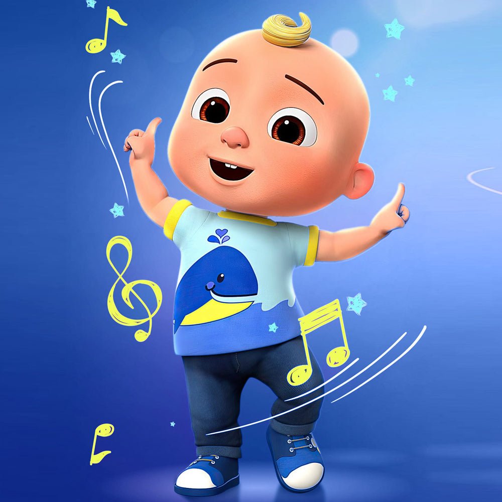 סט מוצרים עם שם הילד/ה בעיצוב קוקומלון (צבע כחול) - Baby Coupon