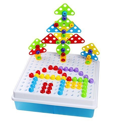 תיבת היצירות שלי 106 חלקים כולל מברגה חשמלית - Baby Coupon