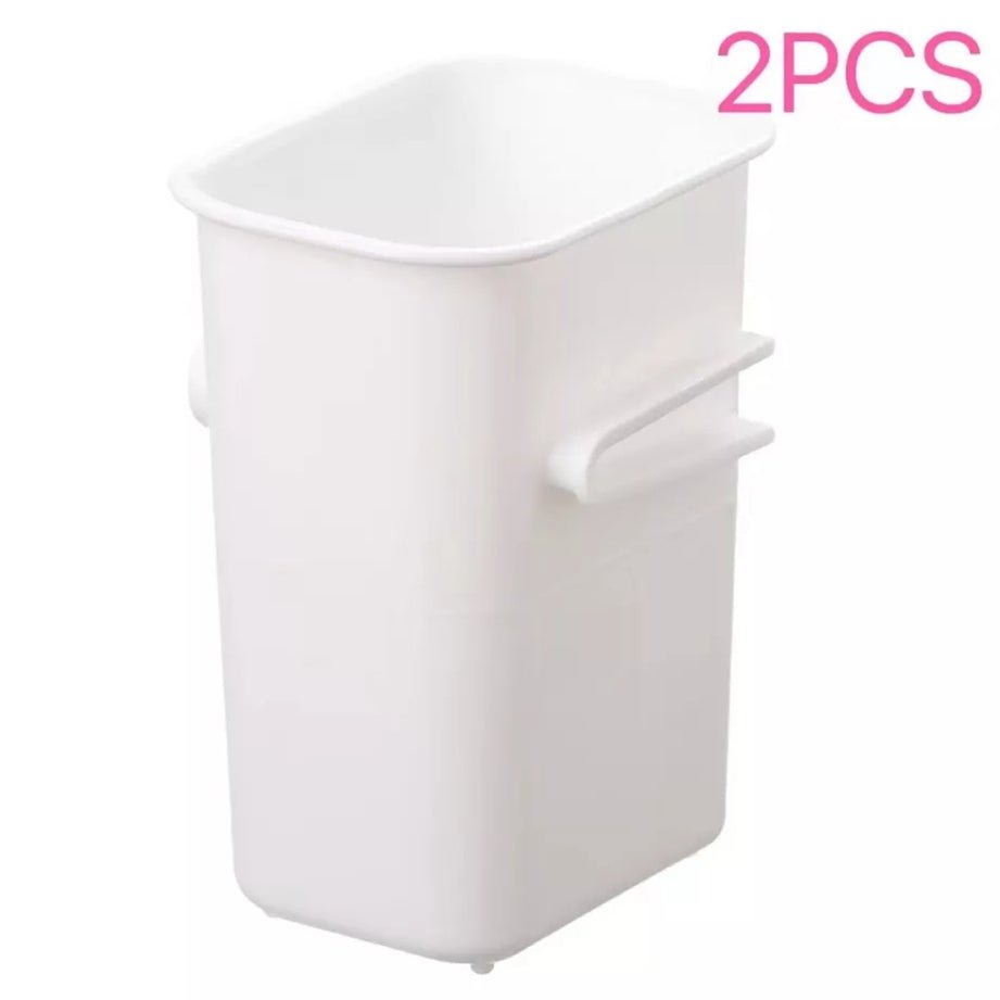 זוג קופסאות תאי אחסון מתחברים בנעילה אחד לשני. מושלם לדלת המקרר ולאחסון מוצרי הבית - Baby Coupon