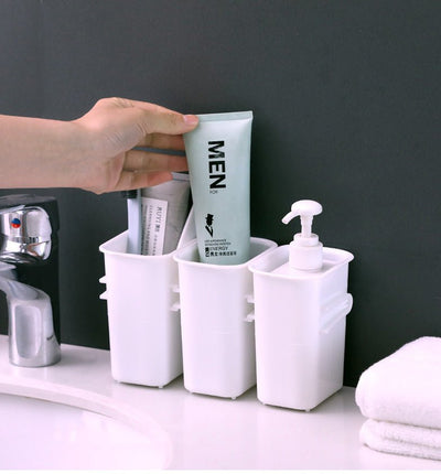 זוג קופסאות תאי אחסון מתחברים בנעילה אחד לשני. מושלם לדלת המקרר ולאחסון מוצרי הבית - Baby Coupon